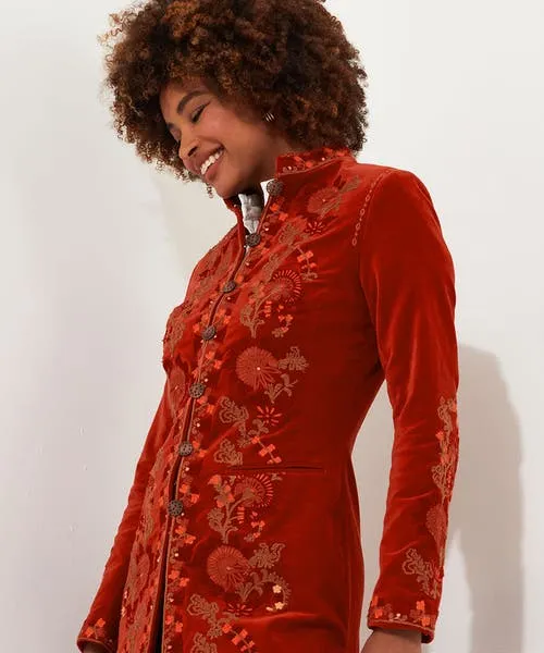 Apparel Jaipur Dreams Boutique Coat Burnt Orange Coats and Jackets Joebrowns Apparel Jaipur Dreams Boutique Coat Burnt Orange Coats and Jackets Joebrowns