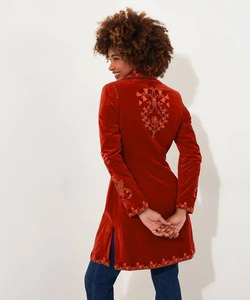 Apparel Jaipur Dreams Boutique Coat Burnt Orange Coats and Jackets Joebrowns Apparel Jaipur Dreams Boutique Coat Burnt Orange Coats and Jackets Joebrowns