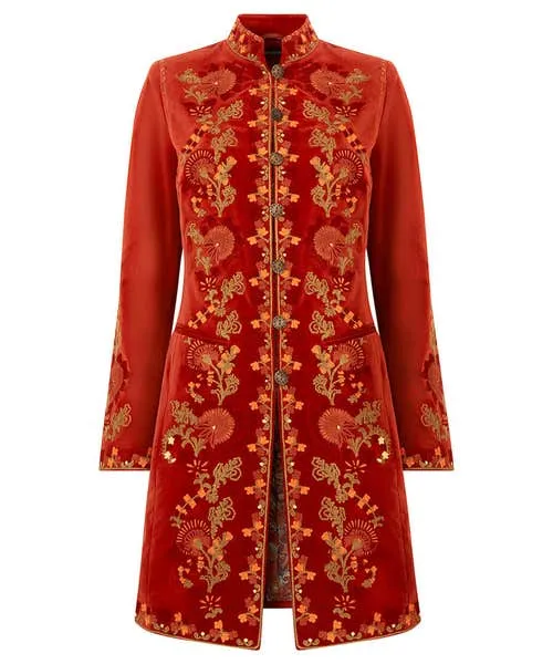 Apparel Jaipur Dreams Boutique Coat Burnt Orange Coats and Jackets Joebrowns Apparel Jaipur Dreams Boutique Coat Burnt Orange Coats and Jackets Joebrowns
