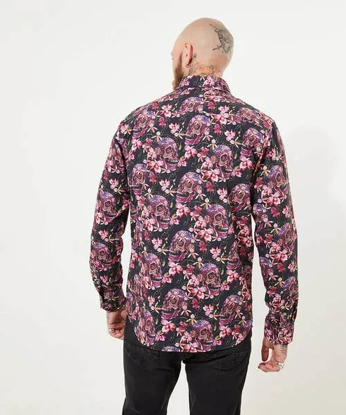 Apparel Joebrowns Sensational Skull Shirt Black Shirts