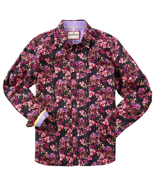 Apparel Joebrowns Sensational Skull Shirt Black Shirts