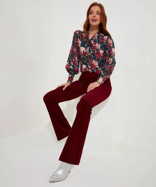 Apparel Marvellous Cord Trousers Berry Jeans and Trousers Joebrowns