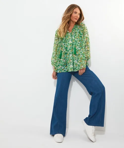 Apparel Tops Tunics and Blouses Joebrowns Spring Greens Top Green Apparel Tops Tunics and Blouses Joebrowns Spring Greens Top Green