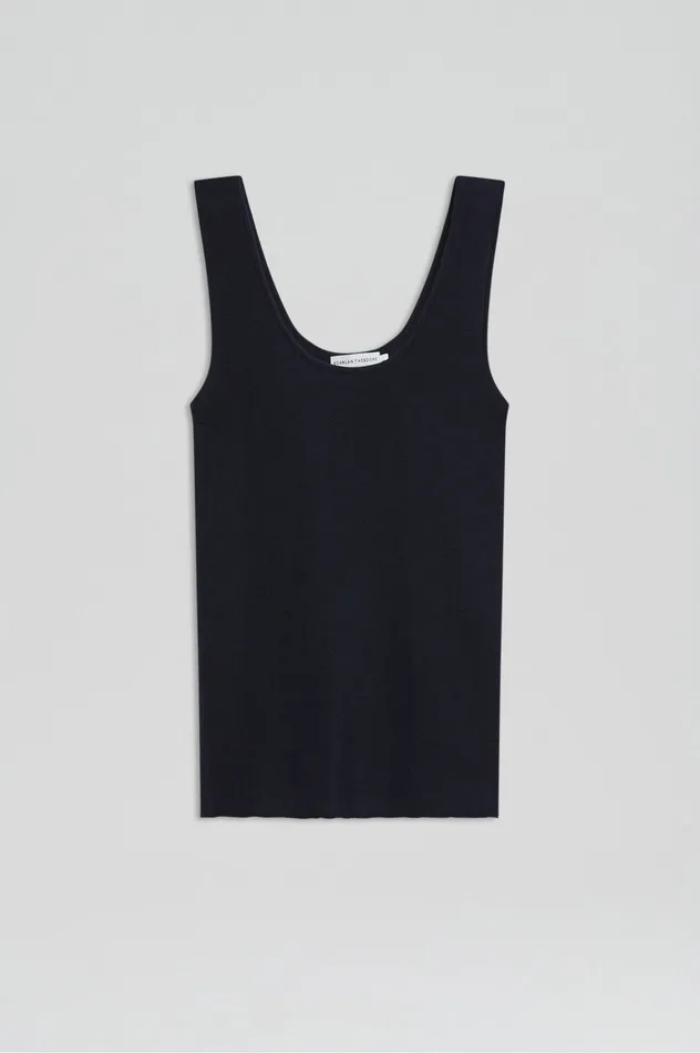 Babywool Scanlan Theodore Women BABYWOOL SINGLET NAVY ALL