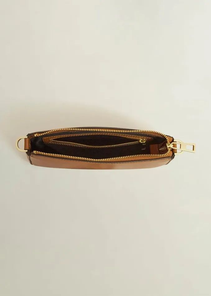 Bags Women HOBBS Briella Leather Crossbody Bag Tan