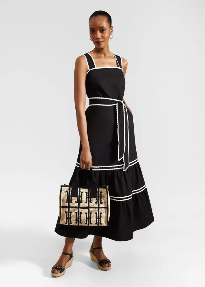 Bags Women HOBBS Clerkenwell Tote Bag Black Multi