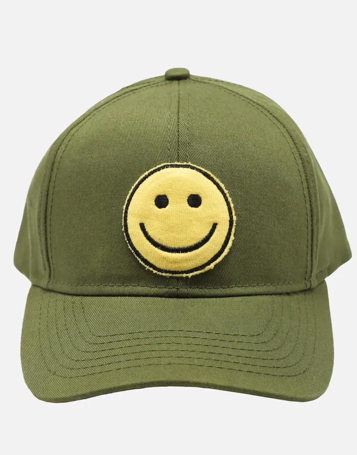 Bay Happyface Patch Military Women039s Lauren Moshi Hats