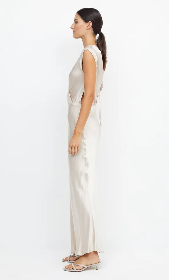 Bec Bridge Bridesmaid Dresses Women MOON DANCE MAXI DRESS 8211 SAND