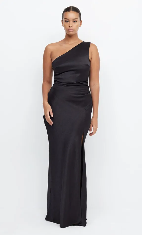 Bec Bridge Bridesmaid Dresses Women THE DREAMER ASYM DRESS 8211 BLACK