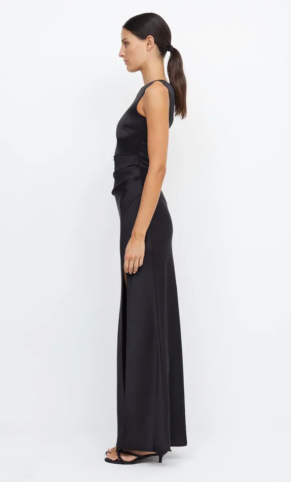 Bec Bridge Bridesmaid Dresses Women THE DREAMER ASYM DRESS 8211 BLACK