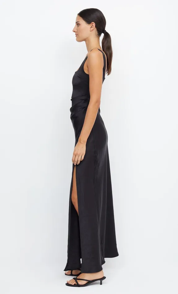 Bec Bridge Bridesmaid Dresses Women THE DREAMER SQUARE NECK DRESS 8211 BLACK