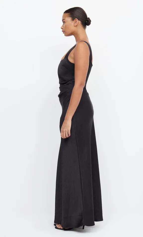 Bec Bridge Bridesmaid Dresses Women THE DREAMER SQUARE NECK DRESS 8211 BLACK