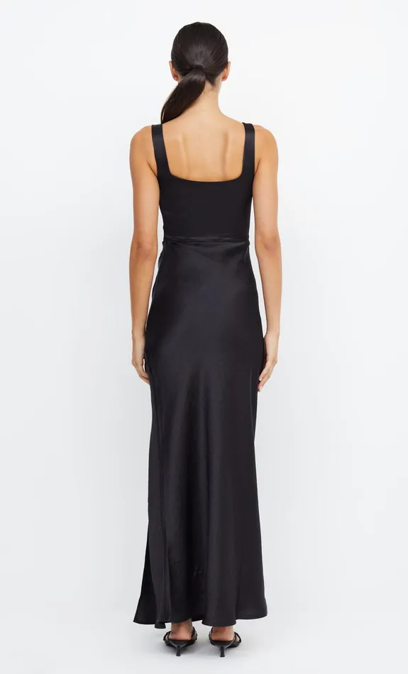 Bec Bridge Bridesmaid Dresses Women THE DREAMER SQUARE NECK DRESS 8211 BLACK