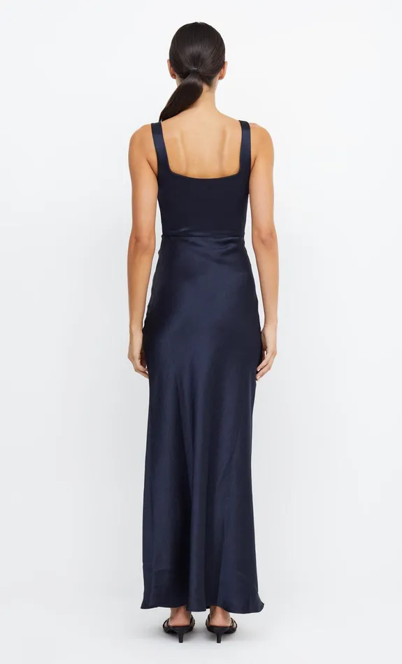 Bec Bridge Bridesmaid Dresses Women THE DREAMER SQUARE NECK DRESS 8211 INK
