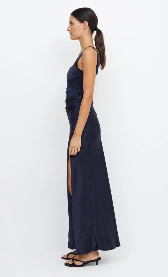 Bec Bridge Bridesmaid Dresses Women THE DREAMER SQUARE NECK DRESS 8211 INK