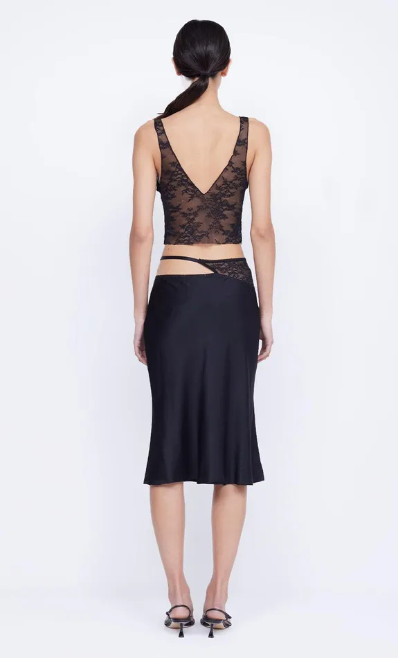 Bec Bridge Cropped Women SANTAL CROPPED TOP 8211 BLACK