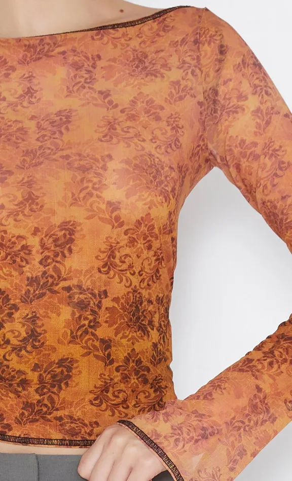 Bec Bridge Long Sleeve Women FLEUR DE LIS LONG SLEEVE TOP 8211 FLEUR