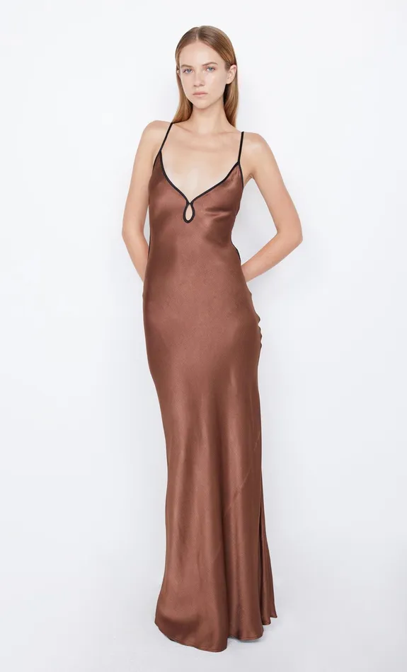 Bec Bridge Maxi Dresses Women CEDAR CITY MAXI DRESS 8211 CHOCBLACK