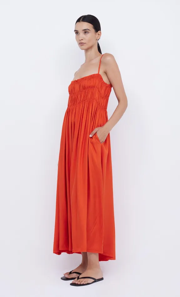 Bec Bridge Maxi Dresses Women DALI MAXI SHIFT DRESS 8211 SPICE