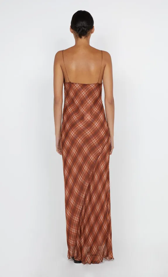 Bec Bridge Maxi Dresses Women DEVI MAXI DRESS 8211 DESERT CHECK