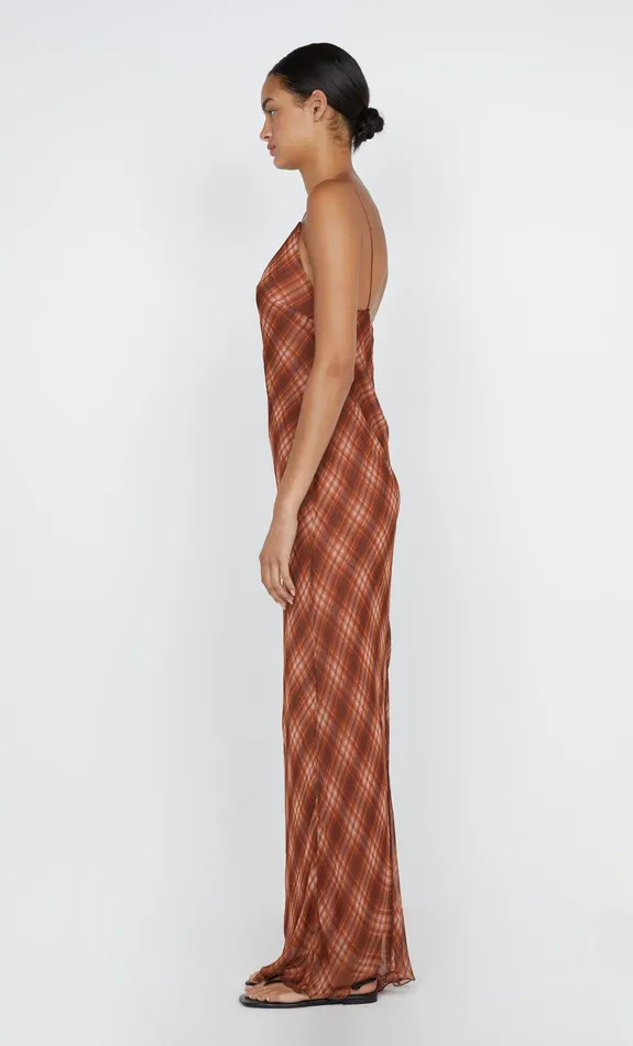 Bec Bridge Maxi Dresses Women DEVI MAXI DRESS 8211 DESERT CHECK
