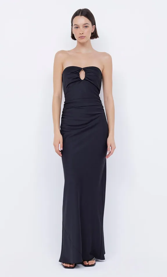 Bec Bridge Maxi Dresses Women EMILIA STRAPLESS DRESS 8211 BLACK