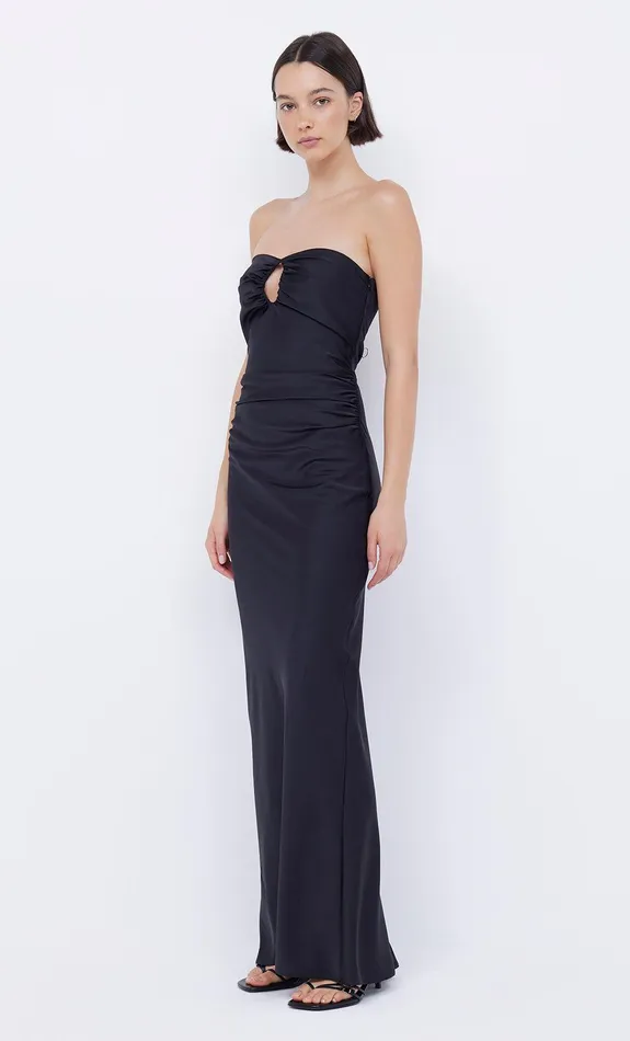 Bec Bridge Maxi Dresses Women EMILIA STRAPLESS DRESS 8211 BLACK