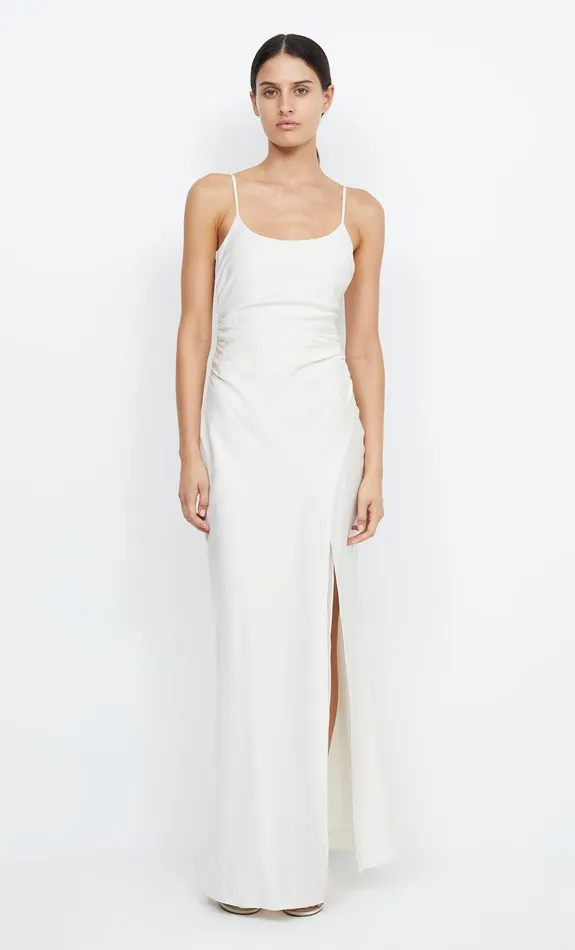 Bec Bridge Maxi Dresses Women ETERNITY SCOOP MAXI DRESS 8211 CREAM