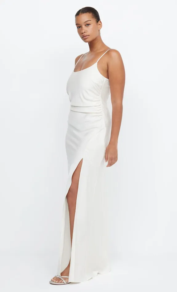 Bec Bridge Maxi Dresses Women ETERNITY SCOOP MAXI DRESS 8211 CREAM