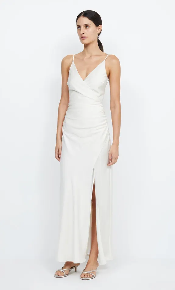 Bec Bridge Maxi Dresses Women ETERNITY V MAXI DRESS 8211 CREAM