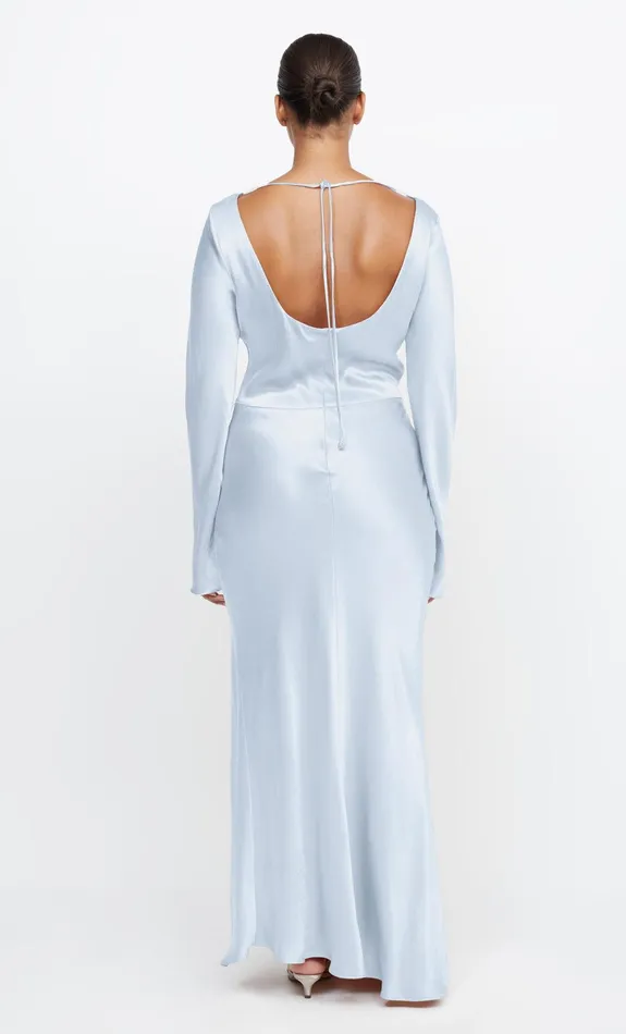 Bec Bridge Maxi Dresses Women MOON DANCE LONG SLEEVE MAXI DRESS 8211 DUSTY BLUE