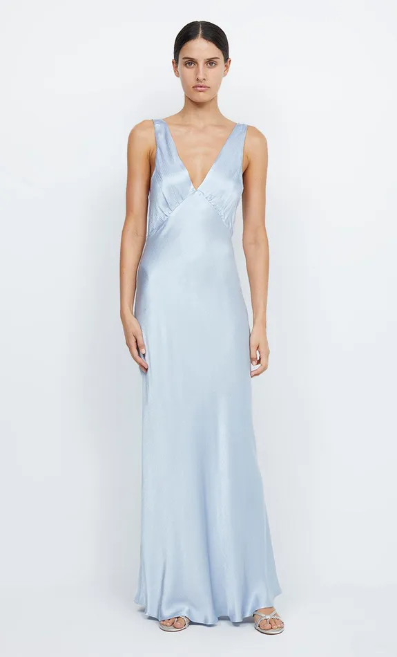 Bec Bridge Maxi Dresses Women MOON DANCE VERONA DRESS 8211 DUSTY BLUE