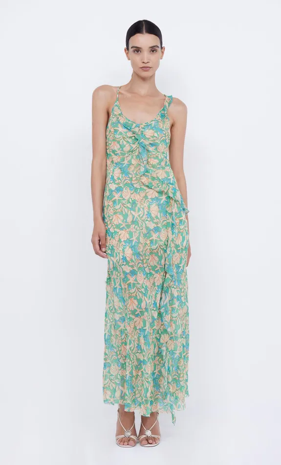 Bec Bridge Maxi Dresses Women OASIS FRILL MAXI DRESS 8211 UNDER THE SEA