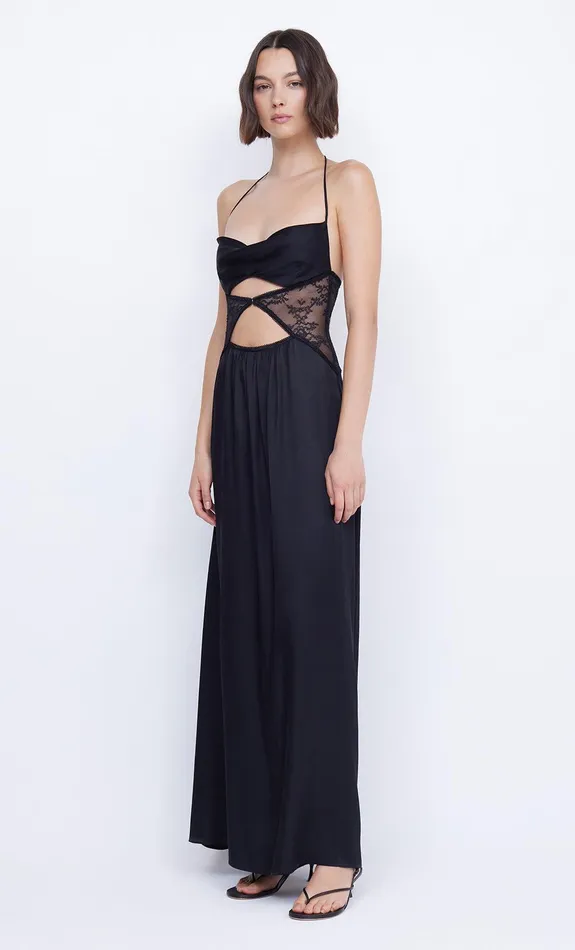 Bec Bridge Maxi Dresses Women SANTAL HALTER MAXI DRESS 8211 BLACK