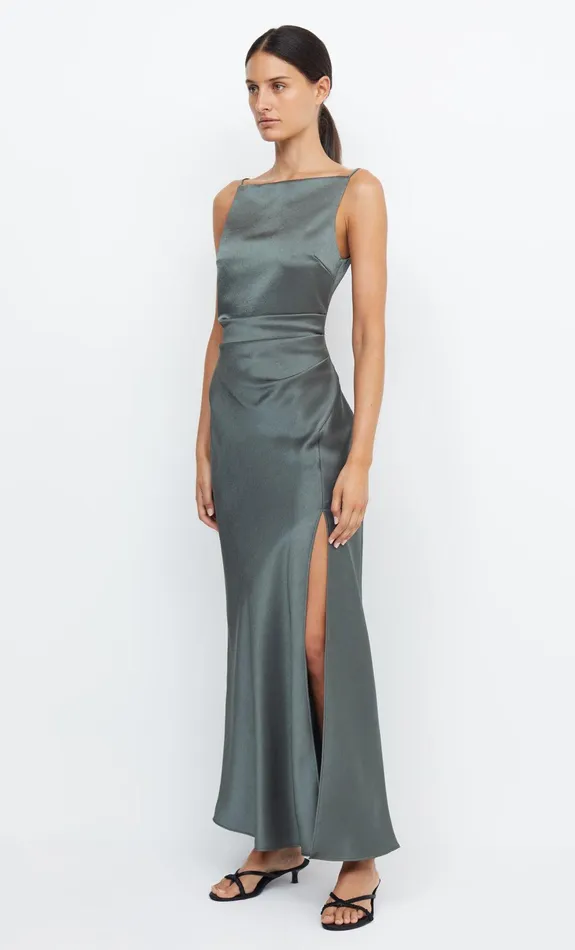 Bec Bridge Maxi Dresses Women THE DREAMER MAXI DRESS 8211 DARK WILLOW