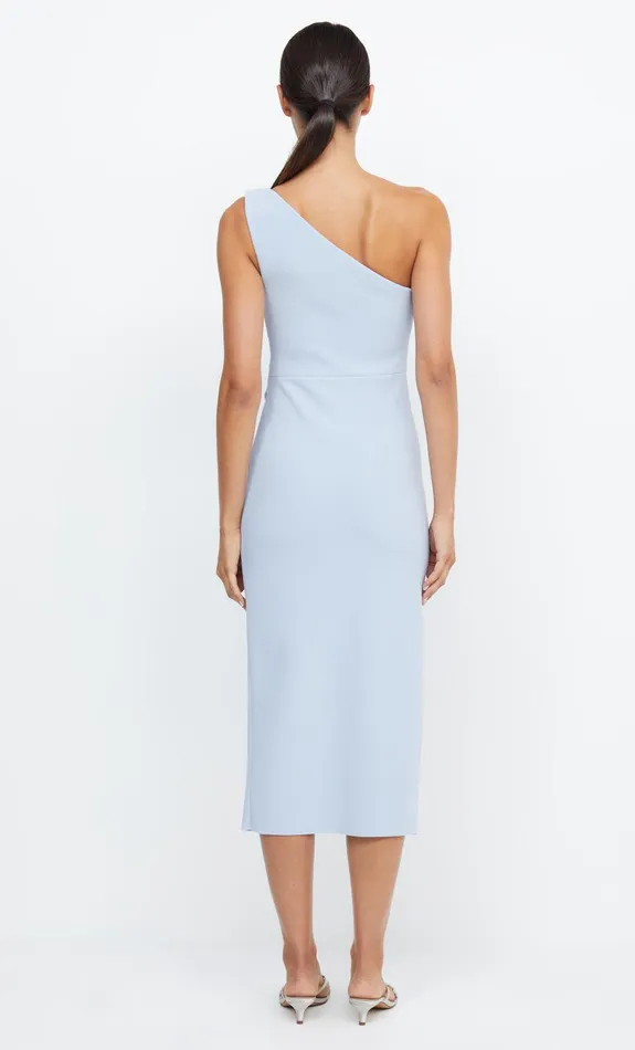 Bec Bridge Midi Dresses Women BE MINE ASYM DRESS 8211 DUSTY BLUE