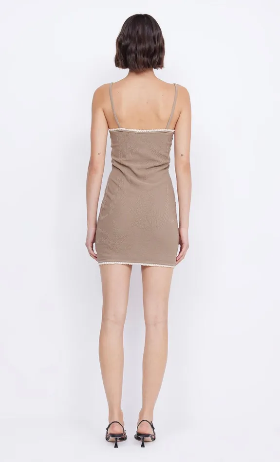 Bec Bridge Mini Dresses Women NAELLE KNIT MINI DRESS 8211 TAUPE