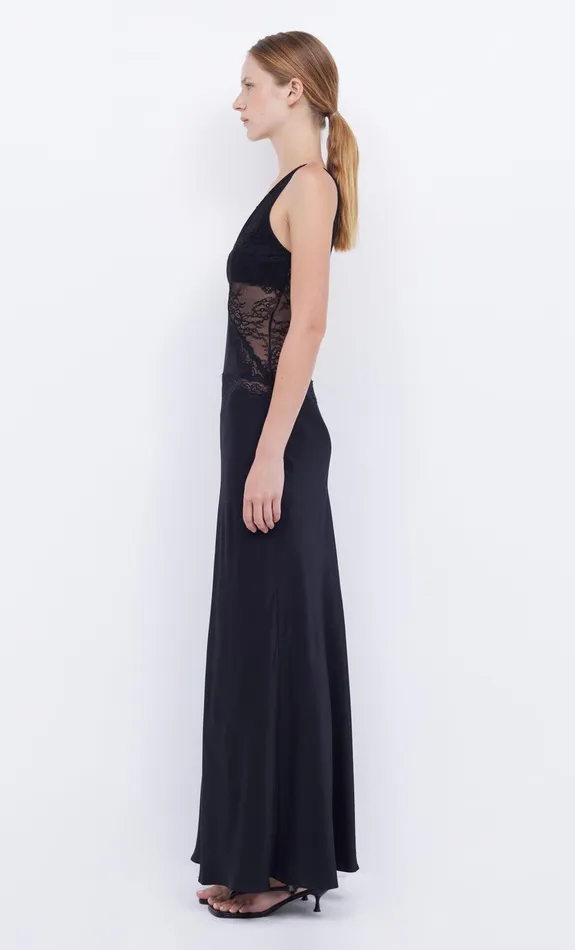 Bec Bridge Prom Dresses Women ABRIELLE LACE MAXI DRESS 8211 BLACKBLACK