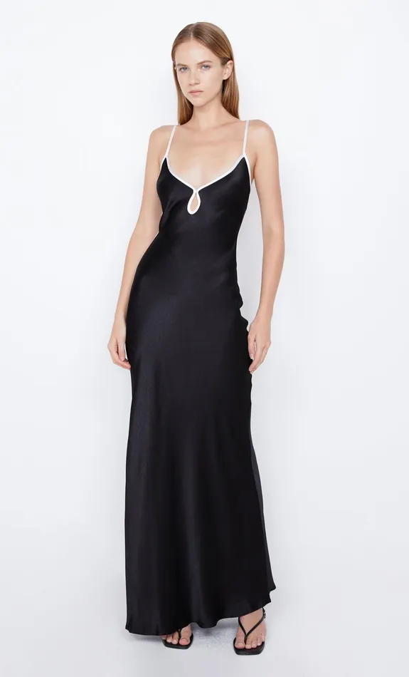 Bec Bridge Prom Dresses Women CEDAR CITY MAXI DRESS 8211 BLACKIVORY