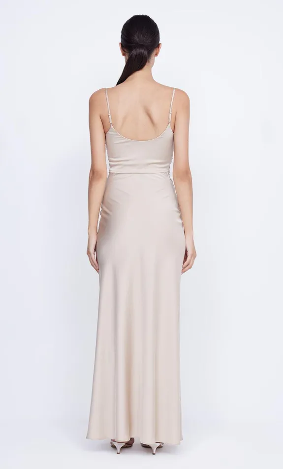 Bec Bridge Prom Dresses Women ETERNITY SCOOP MAXI DRESS 8211 SAND