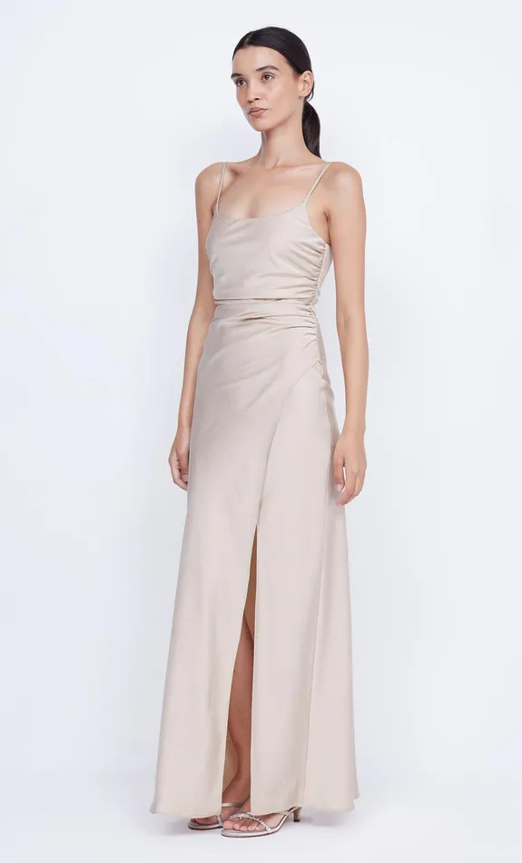 Bec Bridge Prom Dresses Women ETERNITY SCOOP MAXI DRESS 8211 SAND