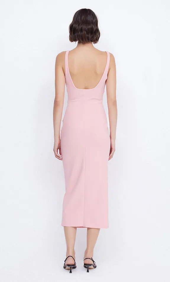Bec Bridge Prom Dresses Women KARINA TUCK MIDI DRESS 8211 GUAVA