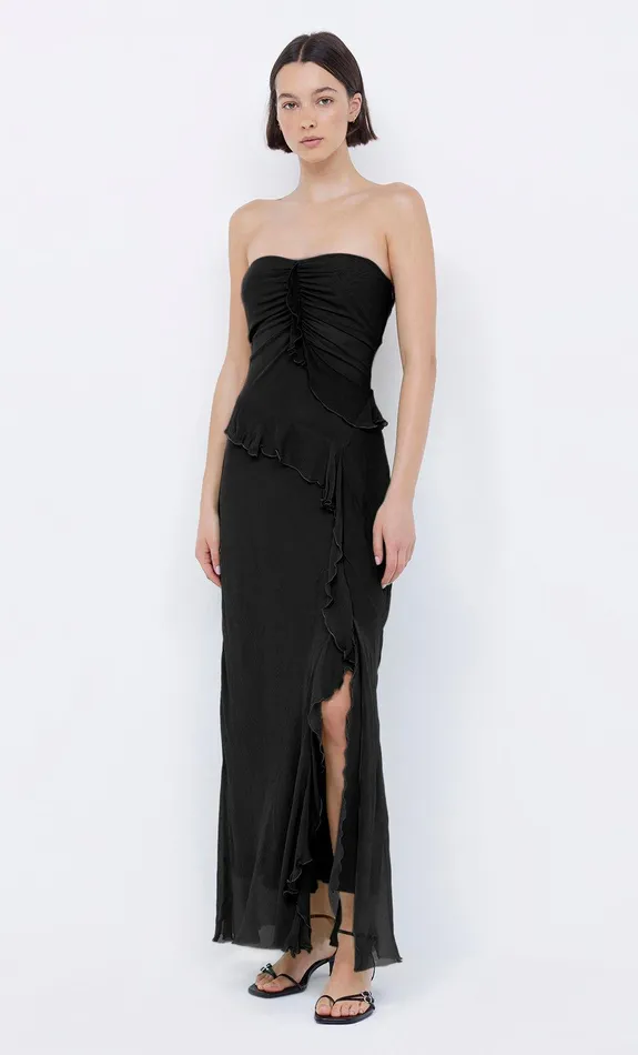 Bec Bridge Prom Dresses Women MARESCA STRAPLESS DRESS 8211 BLACK