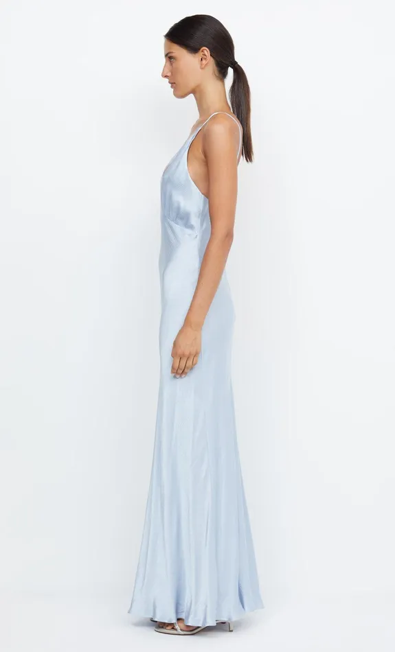 Bec Bridge Prom Dresses Women MOON DANCE V MAXI DRESS 8211 DUSTY BLUE