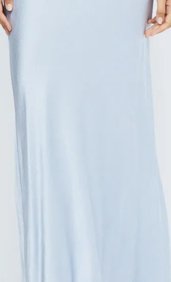 Bec Bridge Prom Dresses Women MOON DANCE V MAXI DRESS 8211 DUSTY BLUE