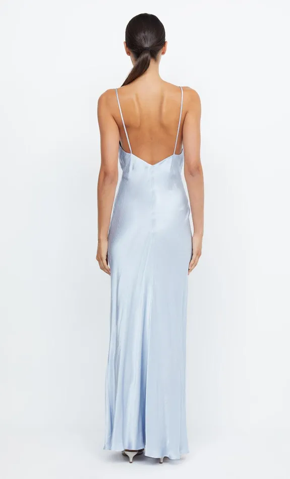 Bec Bridge Prom Dresses Women MOON DANCE V MAXI DRESS 8211 DUSTY BLUE