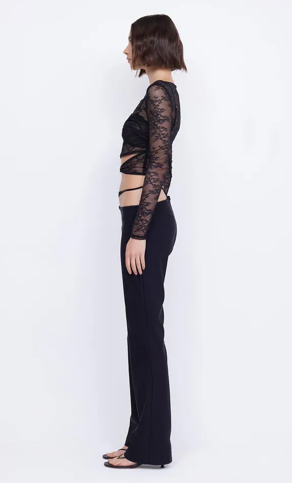 Bec Bridge Shorts Pants Women LAURE ASYM PANT 8211 BLACK
