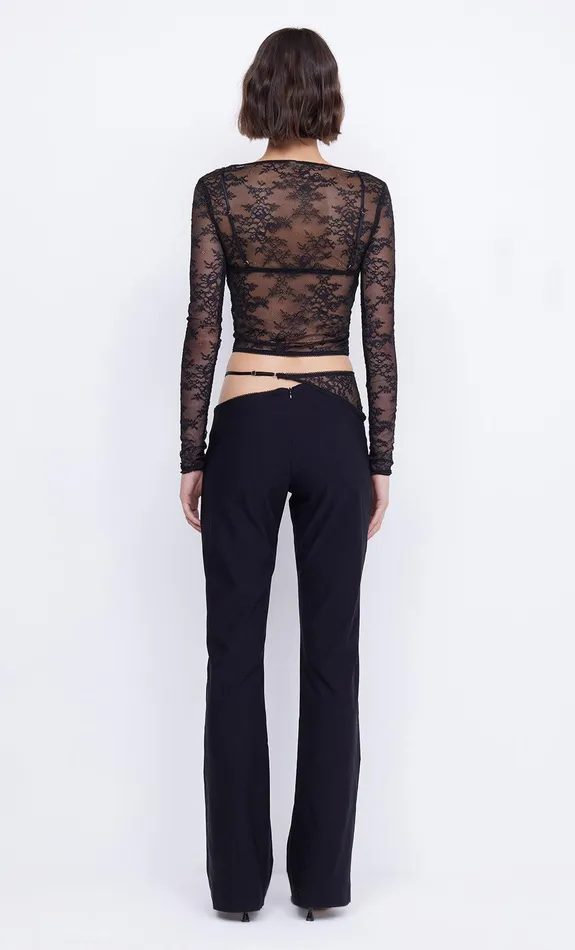Bec Bridge Shorts Pants Women LAURE ASYM PANT 8211 BLACK