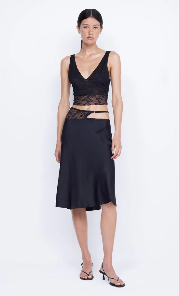 Bec Bridge Skirts Women SANTAL ASYM MIDI SKIRT 8211 BLACK