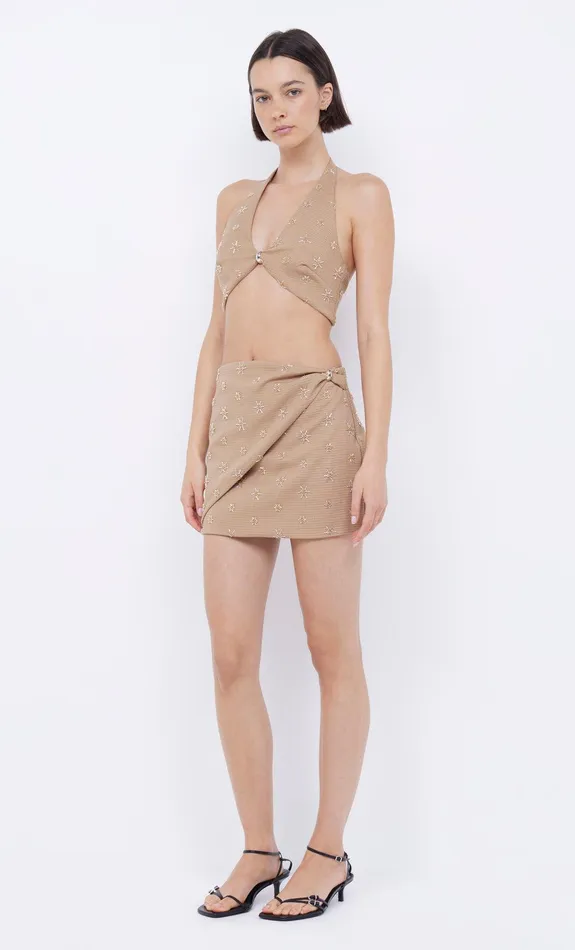 Bec Bridge Sleeveless Women SUNSEEKER HALTER TOP 8211 GOLDEN